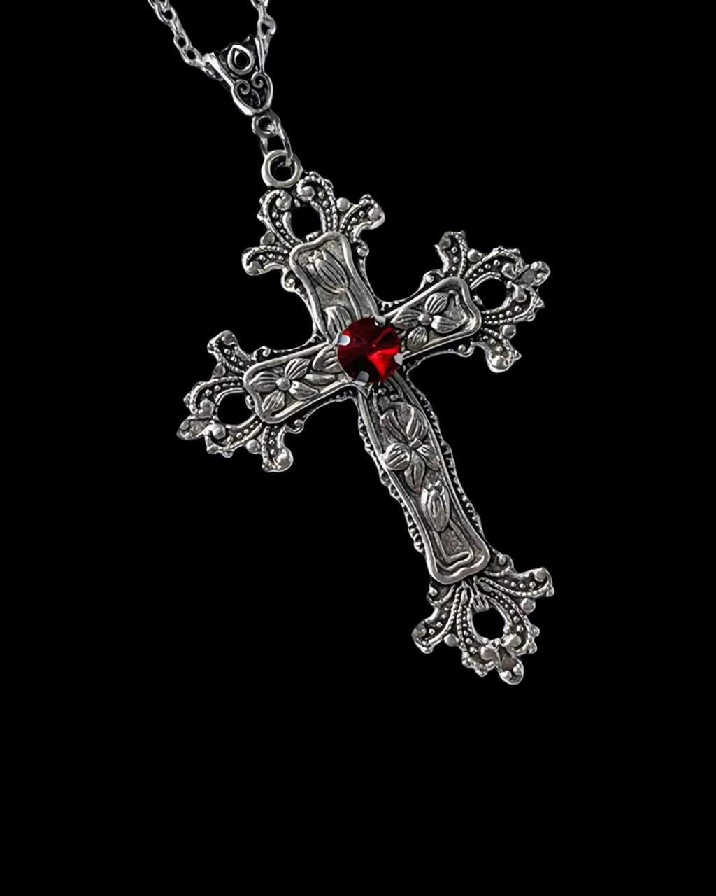 'RELIC CROSS' NECKLACE