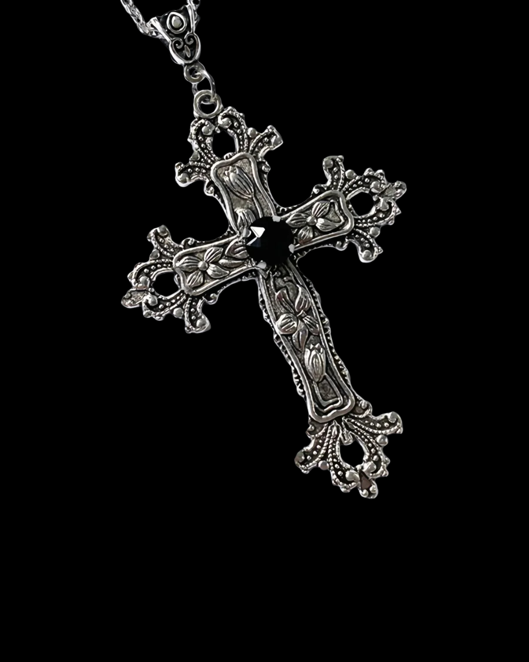 'RELIC CROSS' NECKLACE