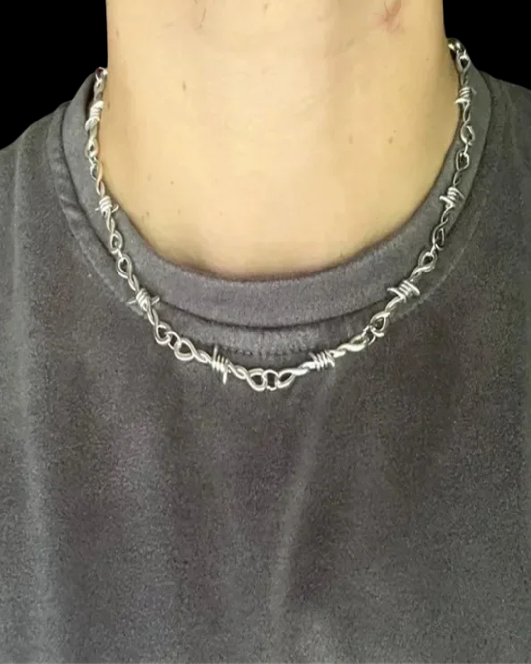 'BARBED WIRE' NECKLACE