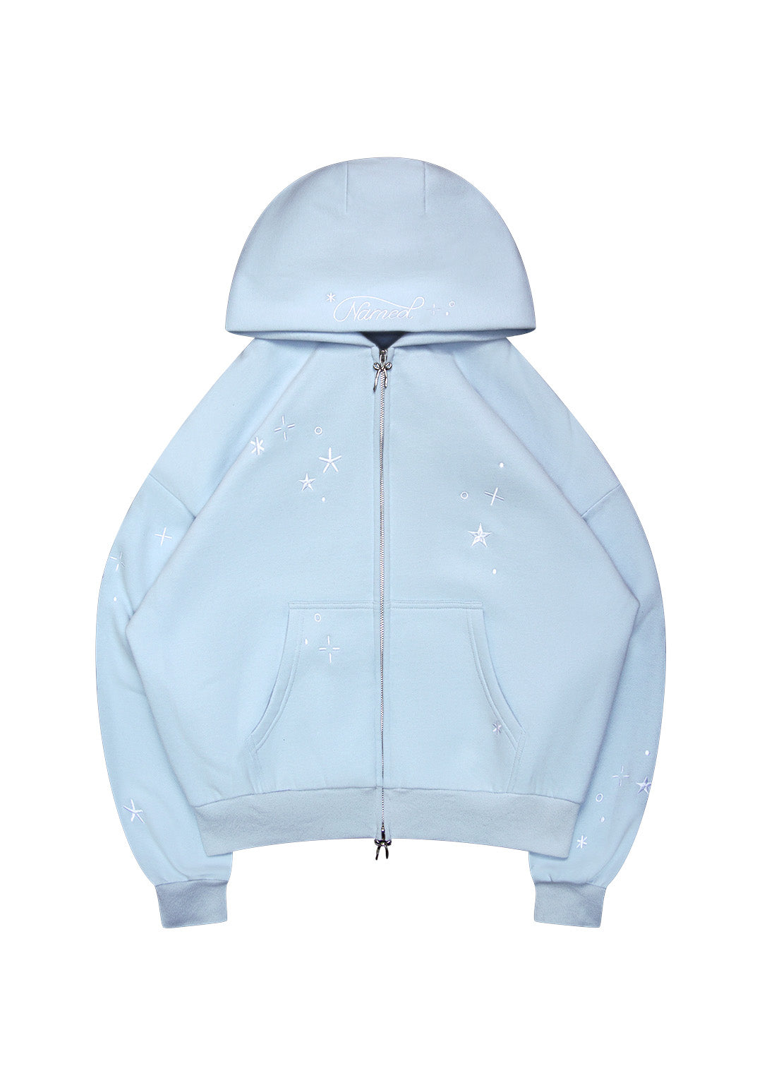 STITCH WINGS ZIP HOODIE BABY BLUE (DETACHABLE WINGS)