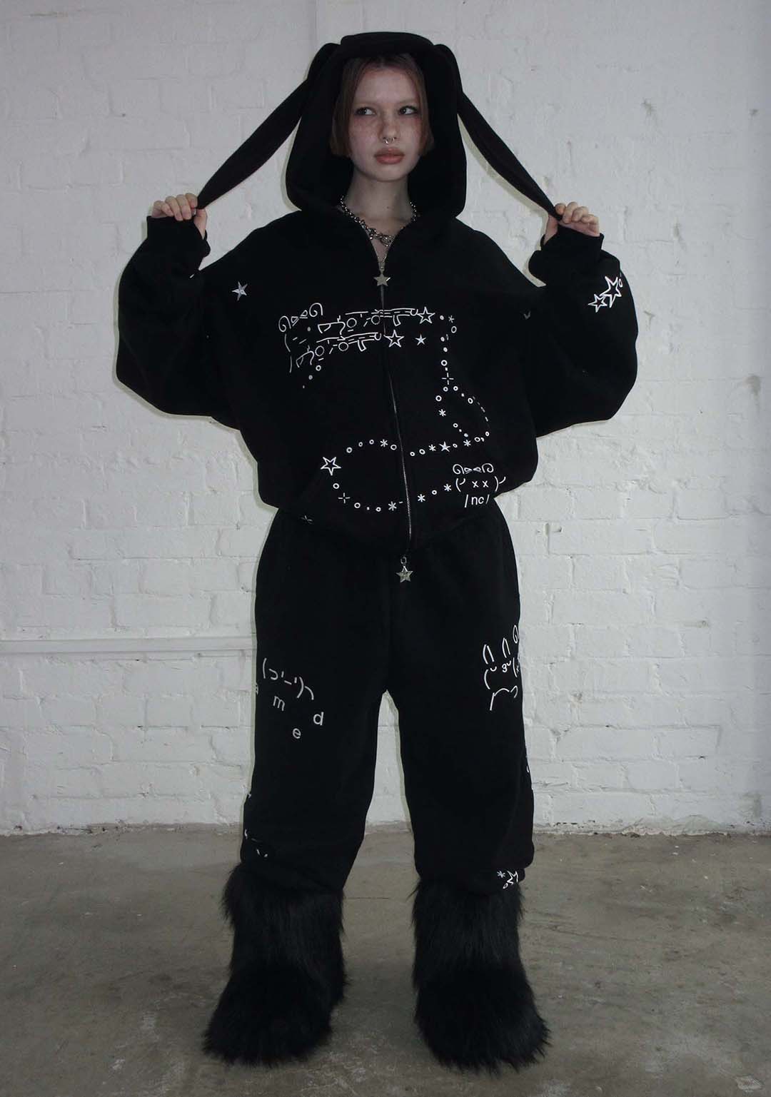 MALFUNCTION SWEATPANTS BLACK